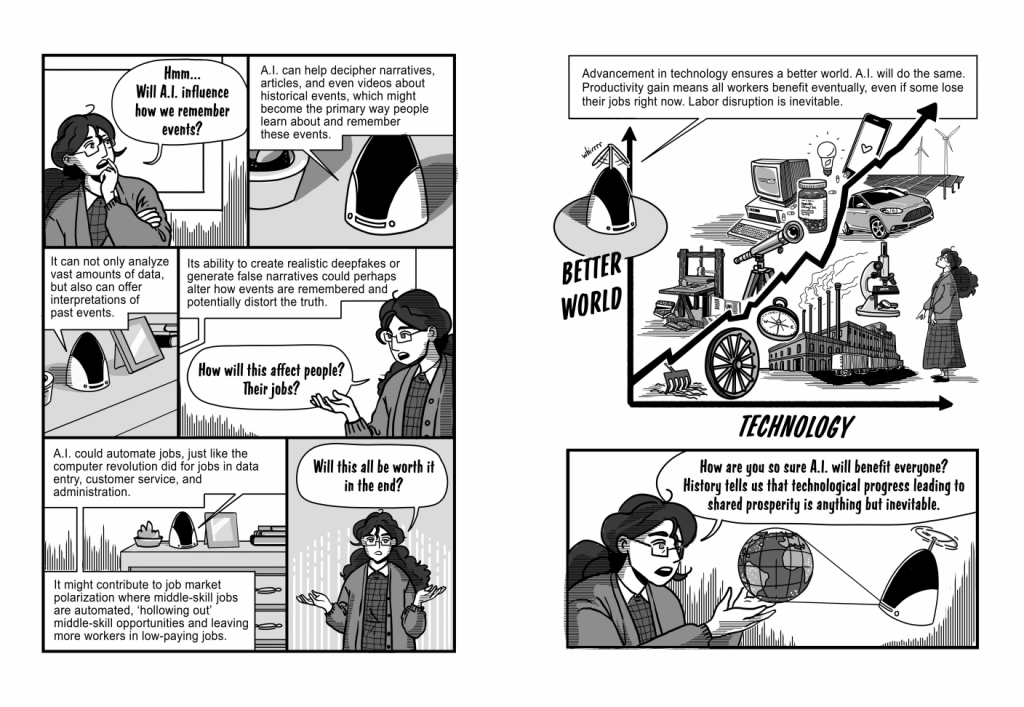Explore Technology's Impact Through 'Power and Progress' Comic