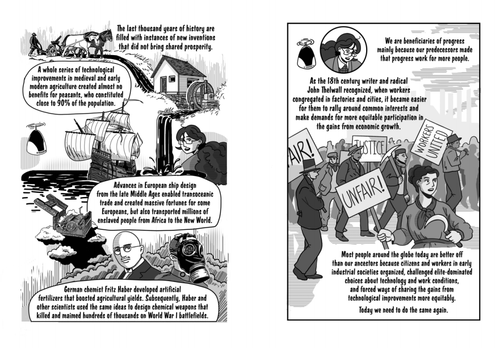 Explore Technology's Impact Through 'Power and Progress' Comic